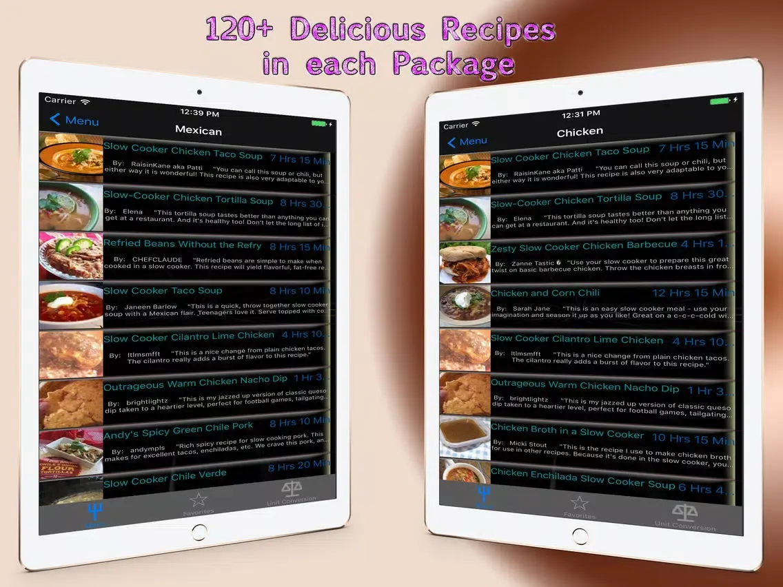 Capturas de pantalla de Slow Cooker Recipes.. iPad 