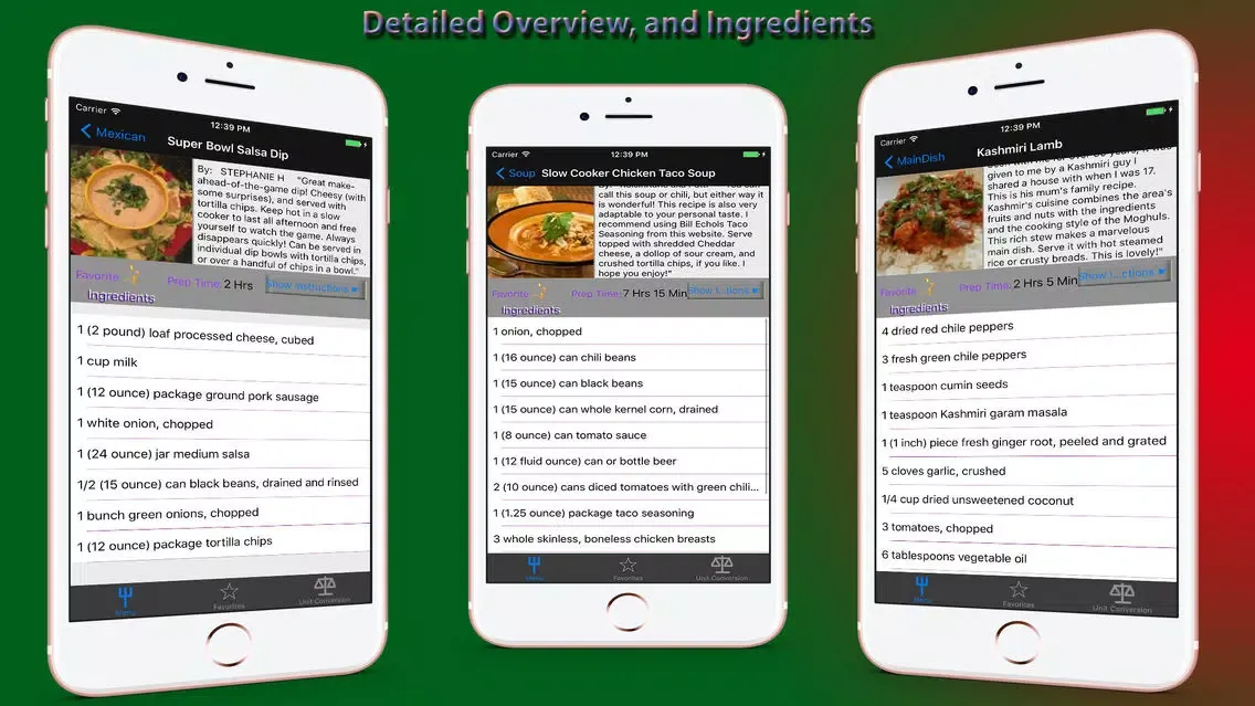 Capturas de pantalla de Slow Cooker Recipes..