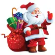 Christmas Santa Sticker Pack