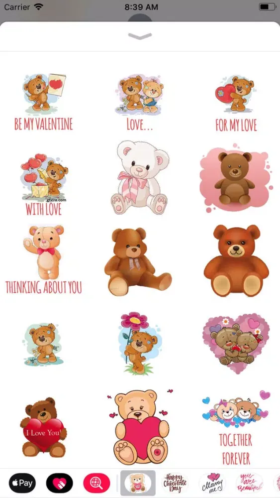 Скриншоты Teddy Day Animated Valentine
