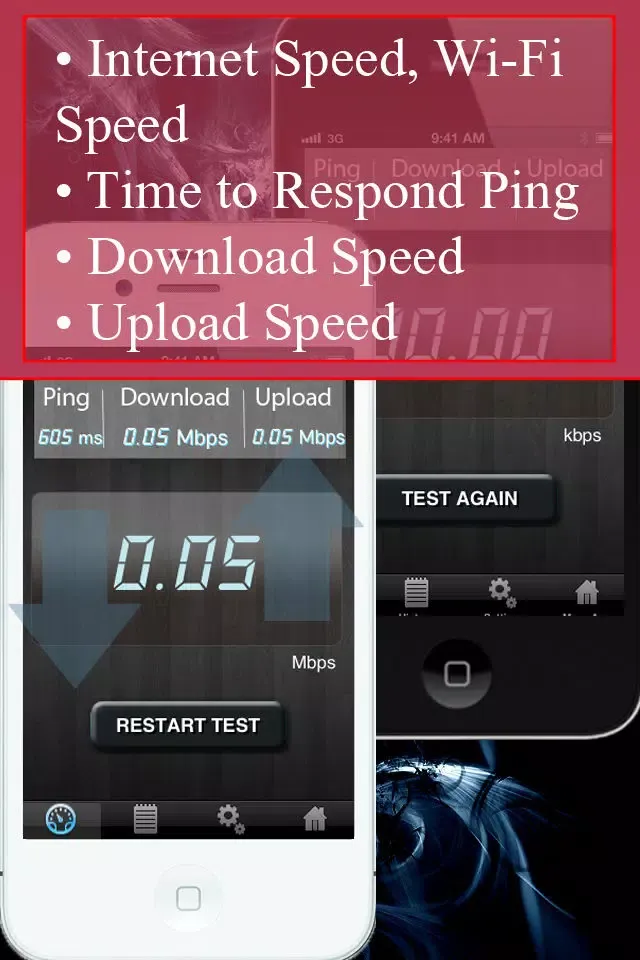 ภาพหน้าจอของ Internet Speed ©
