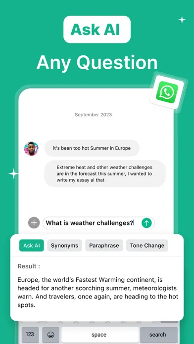 تصاویر TypeAI - AI Keyboard & Chatbot