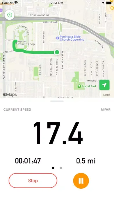 Velespit Route Tracker GPS Screenshots