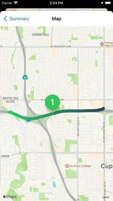 Velespit Route Tracker GPS Screenshots
