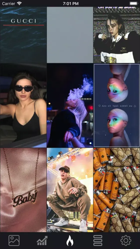 Capturas de tela do Dope Wallpapers HD: Cool Maker