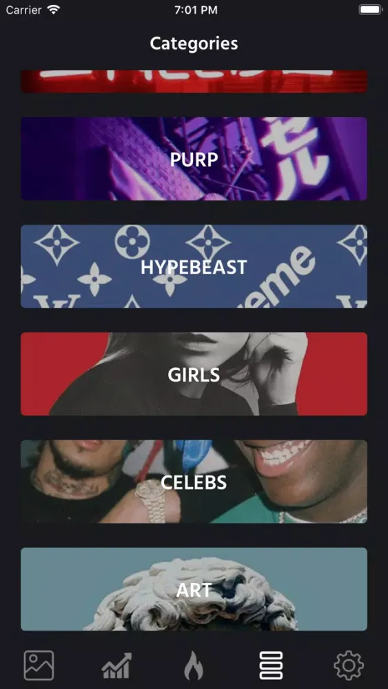 Capturas de tela do Dope Wallpapers HD: Cool Maker