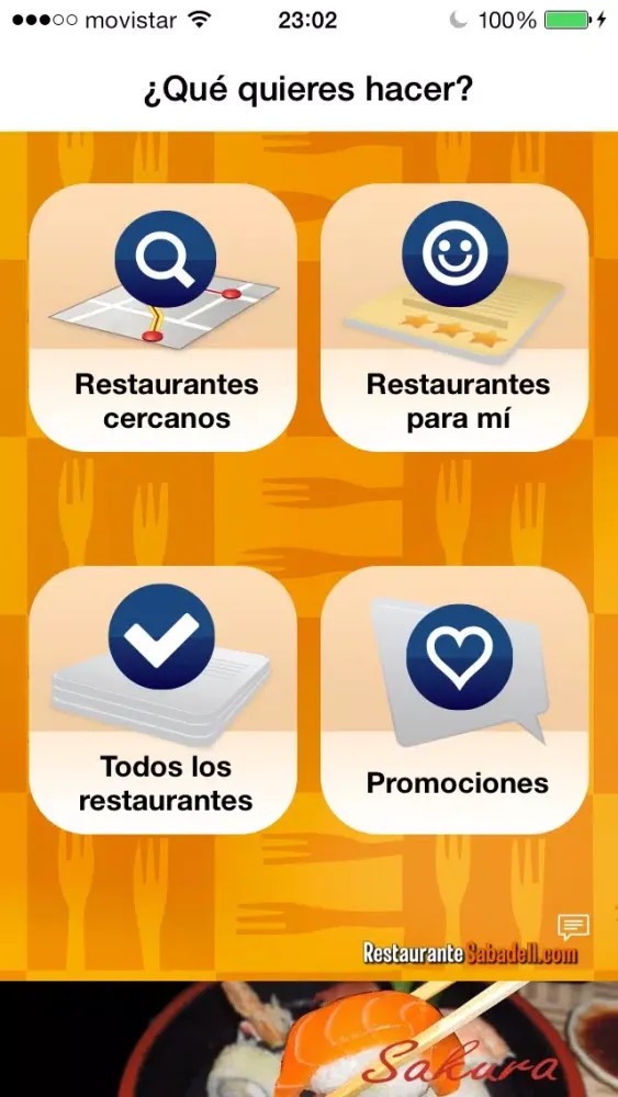 Capturas de pantalla de Restaurantes Sabadell