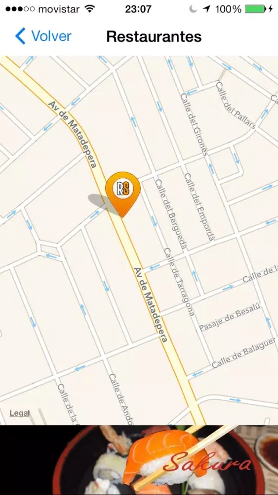 Capturas de pantalla de Restaurantes Sabadell
