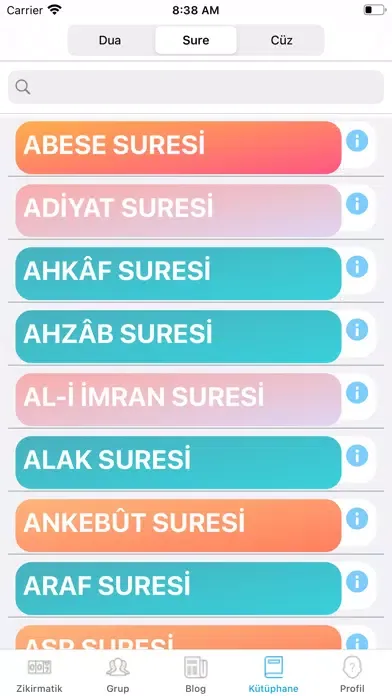 Dua ve Zikirmatik Screenshots