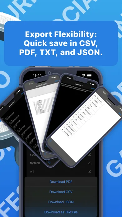 Captures d'écran de ASO Keyword Optimizer - PutKey