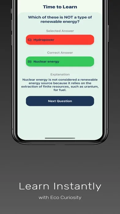 Sustainable Quiz Eco Curiosity Ekran Görüntüleri