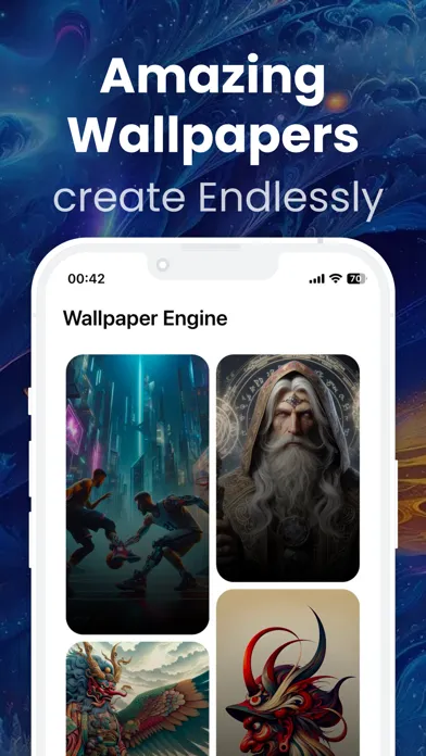 Wallpaper AI Art Generator LUX Ekran Görüntüleri