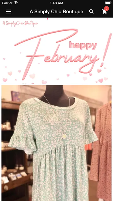 Tangkapan skrin A Simply Chic Boutique