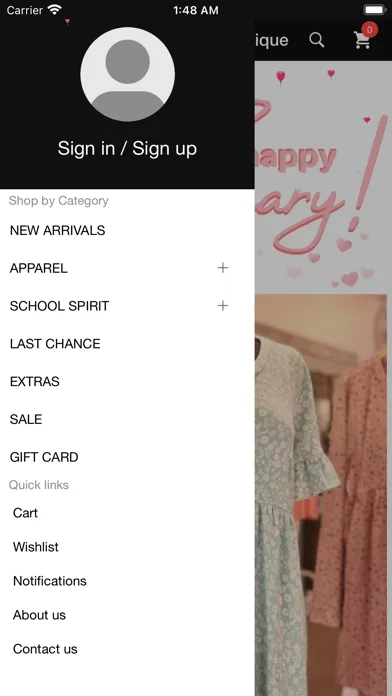 Tangkapan skrin A Simply Chic Boutique