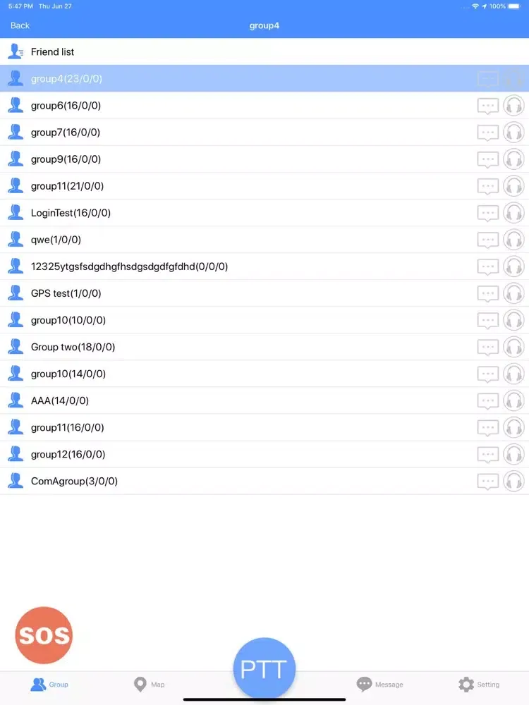 ASIN PTT iPad  स्क्रीनशॉट