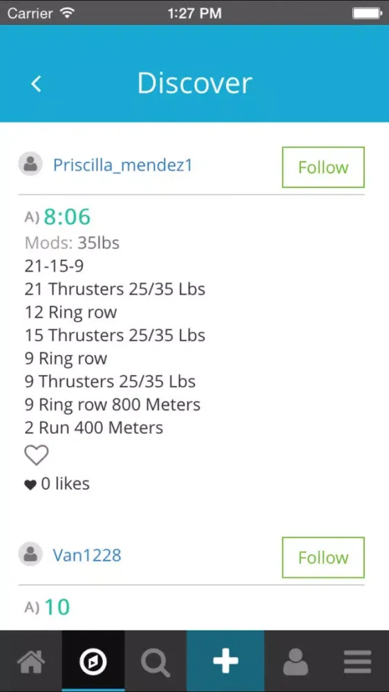 My WOD Log - Lite স্ক্রিনশট