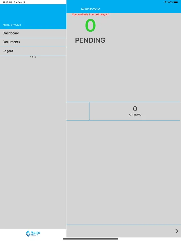 Asiri DIGISign iPad 應用截圖