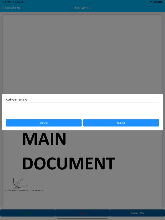Asiri DIGISign iPad 應用截圖