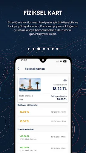 İzmirim Kart - Dijital Kart应用截图