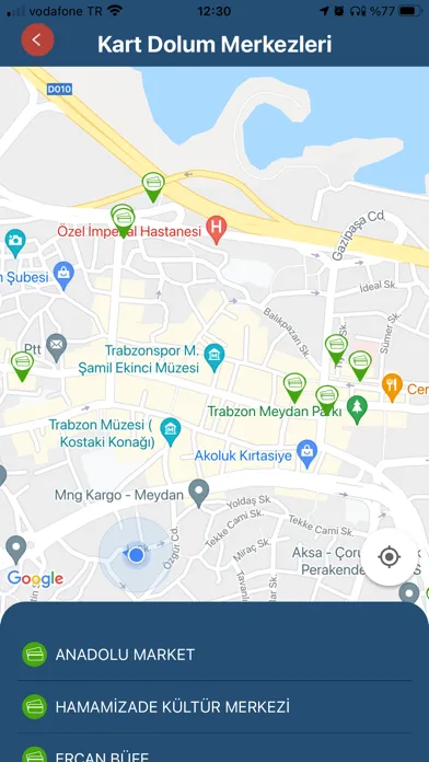 Trabzon Ulaşım स्क्रीनशॉट