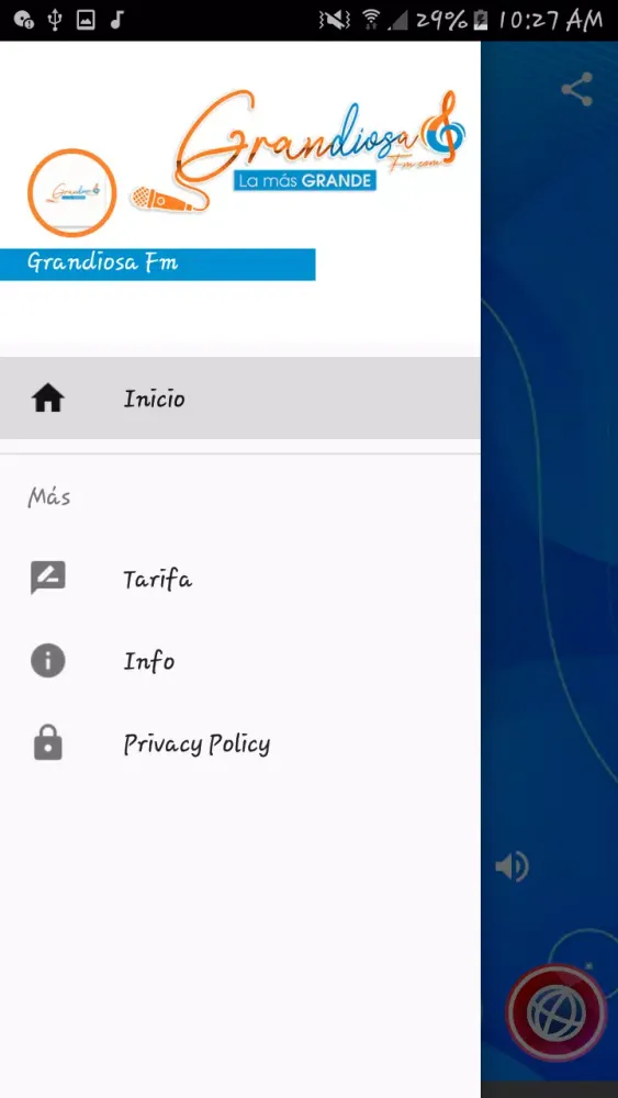 Grandiosa Fm应用截图