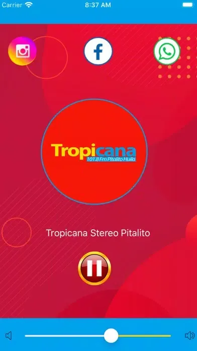 Tropicana Stereo Pitalito 스크린샷