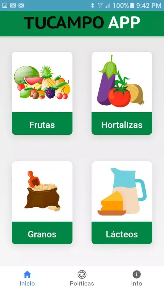 TUCAMPO APP Screenshots