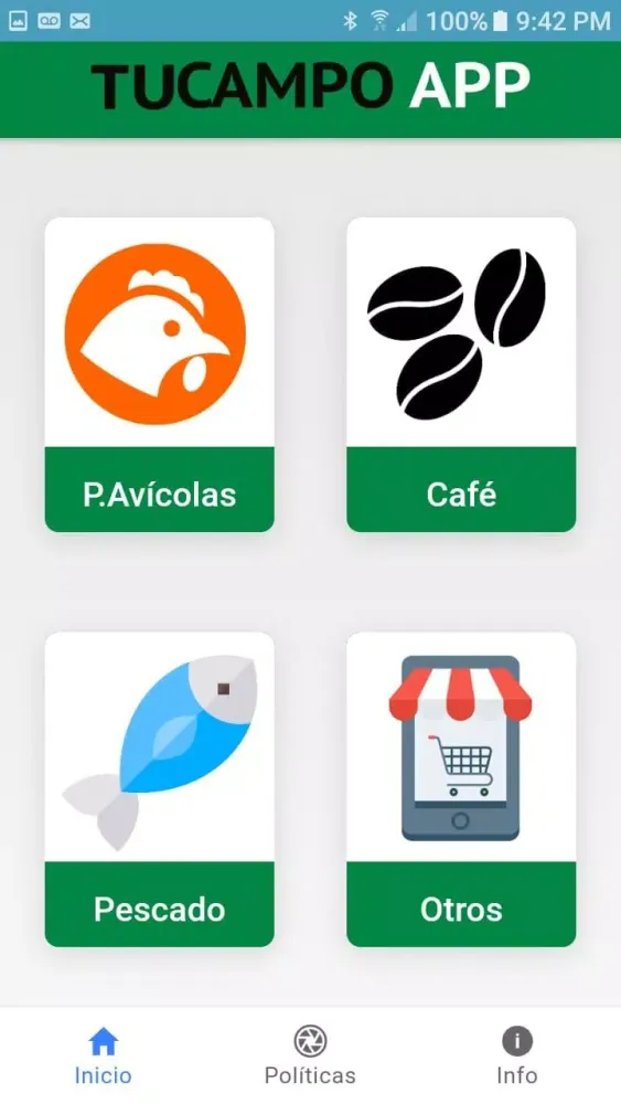 TUCAMPO APP Screenshots