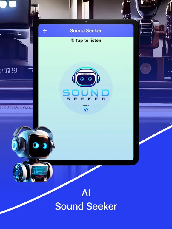 Ask Geoffrey - AI Assistant iPad 应用截图