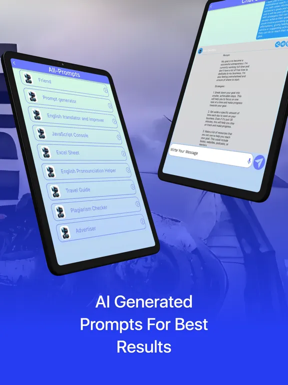 Ask Geoffrey - AI Assistant iPad 应用截图