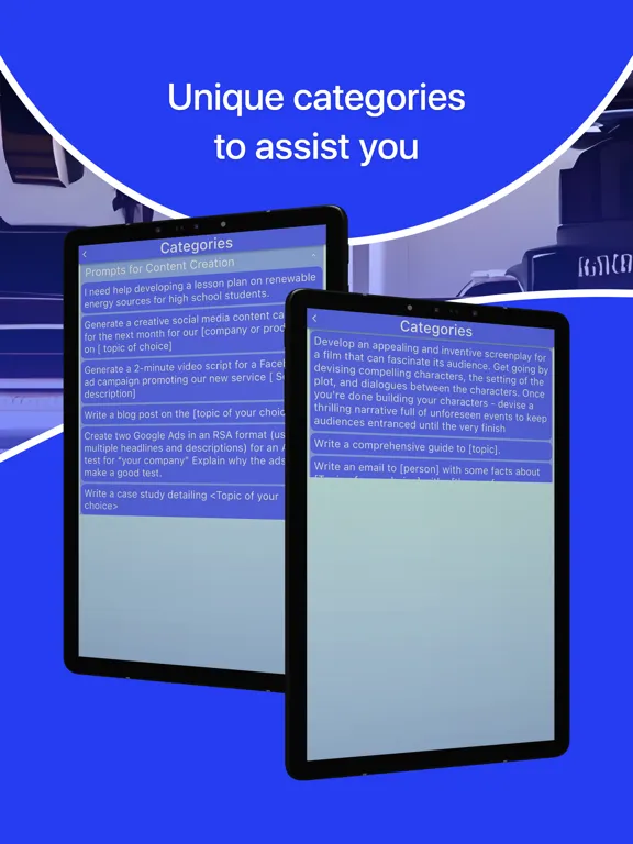 Ask Geoffrey - AI Assistant iPad 应用截图