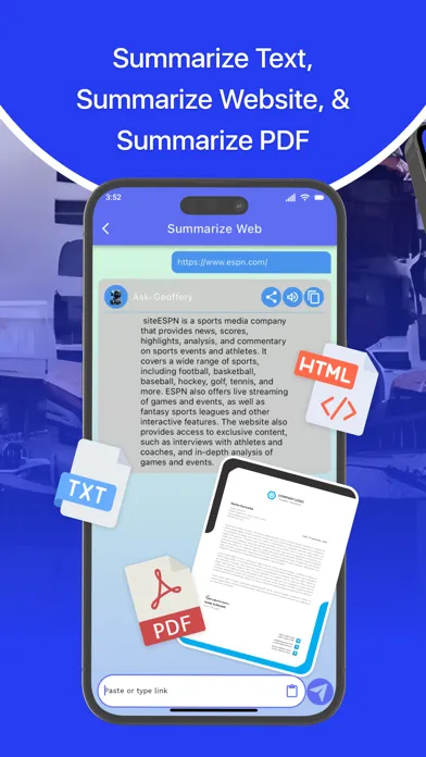 Ask Geoffrey - AI Assistant应用截图