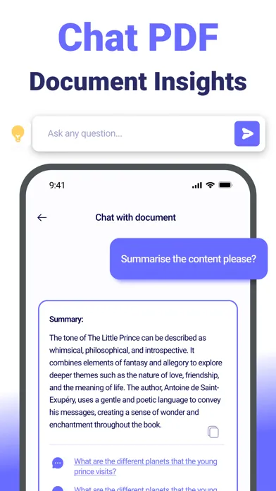Chat pdf : Askpdf ChatPDF Screenshots