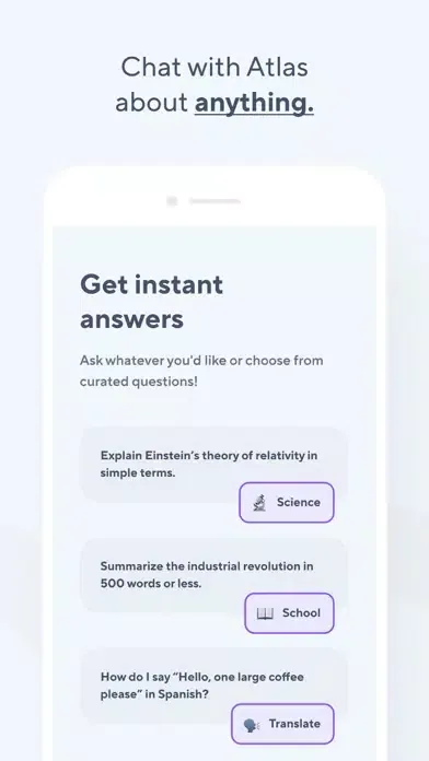 صور Ask Atlas: Personal AI Chatbot