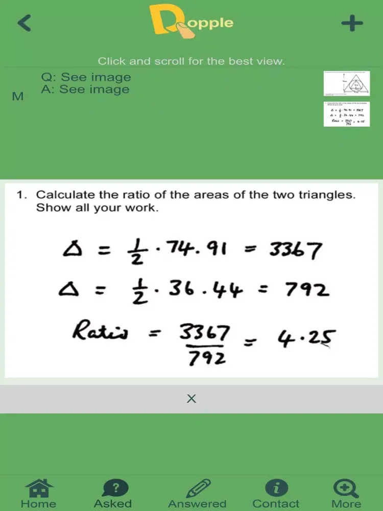 Dopple - Homework Solver iPad  Ekran Görüntüleri