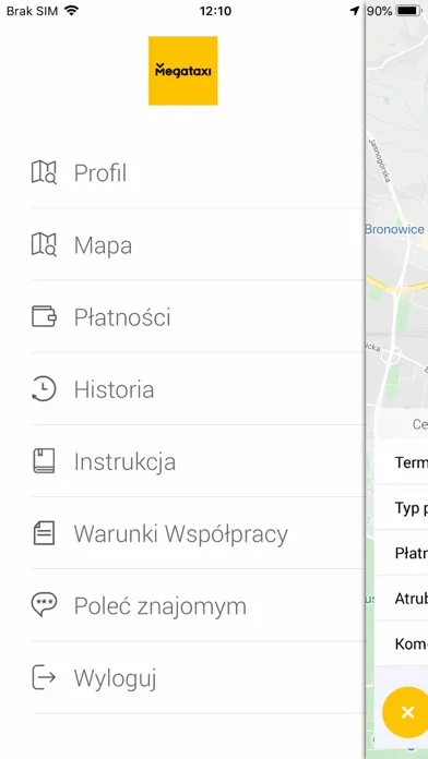 Mega Taxi Kraków應用截圖