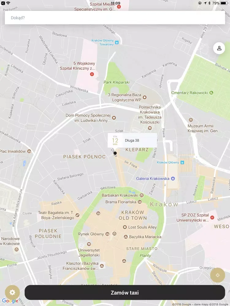 Q2 Taxi iPad  Ekran Görüntüleri