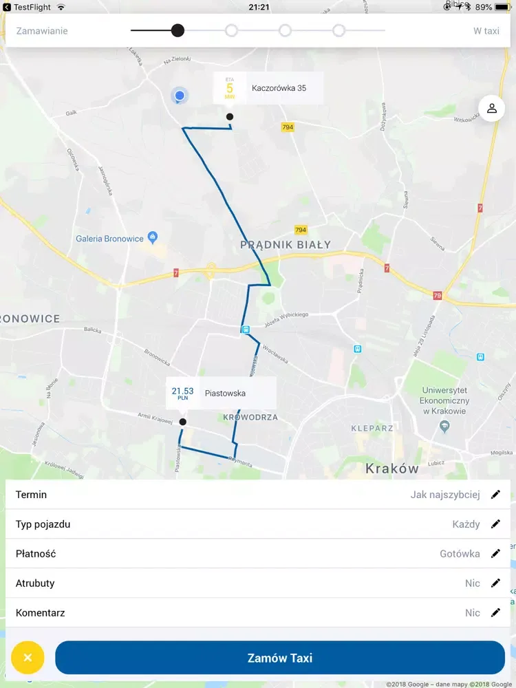 تصاویر Wawel Taxi iPad 