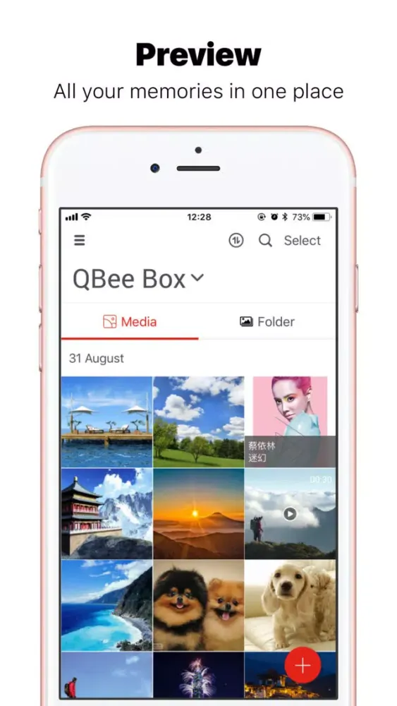 Captures d'écran de QBee Box