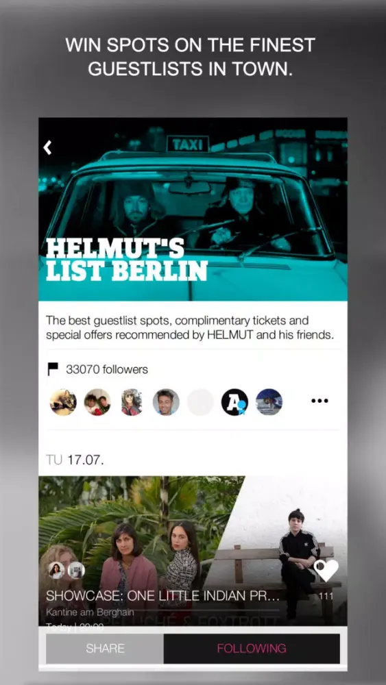 ASK HELMUT سکرین شاٹس
