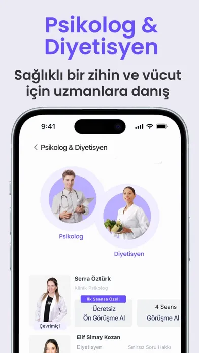 Capturas de pantalla de Askipo: Sağlık & Yaşam Rehberi