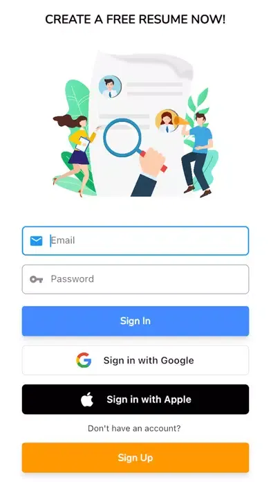 Resume Maker - CV Builder Screenshots
