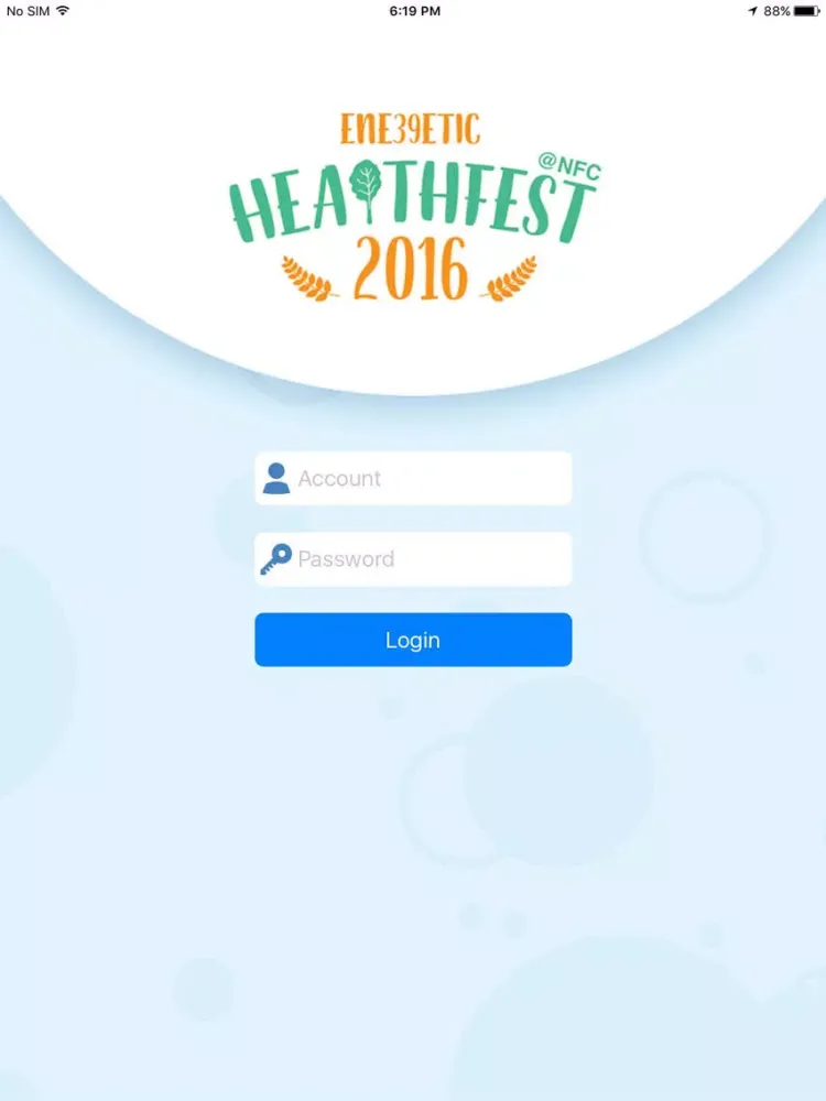 HealthFest iPad  Ekran Görüntüleri