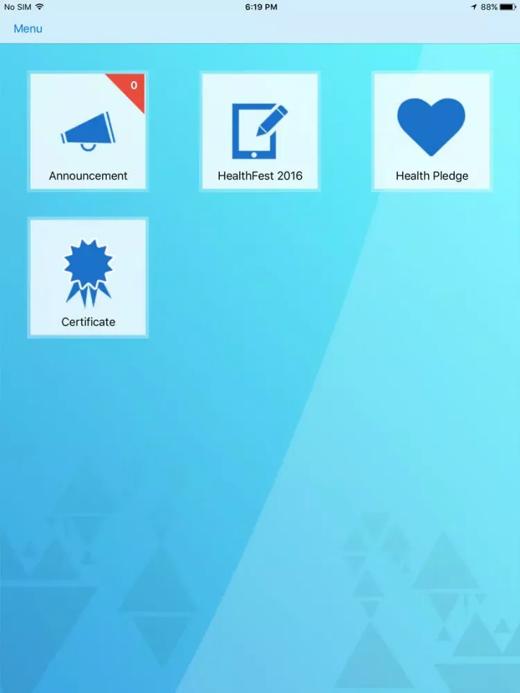 HealthFest iPad  Ekran Görüntüleri