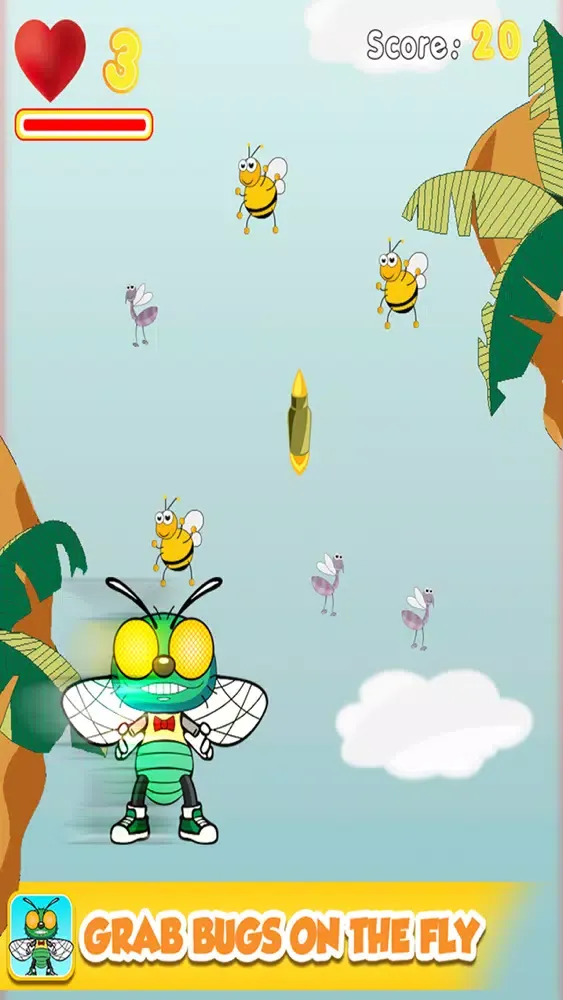 Captures d'écran de صائد الحشرات Bug Eater