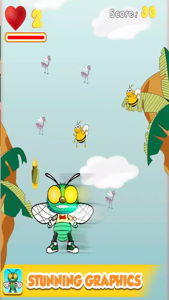 Captures d'écran de صائد الحشرات Bug Eater
