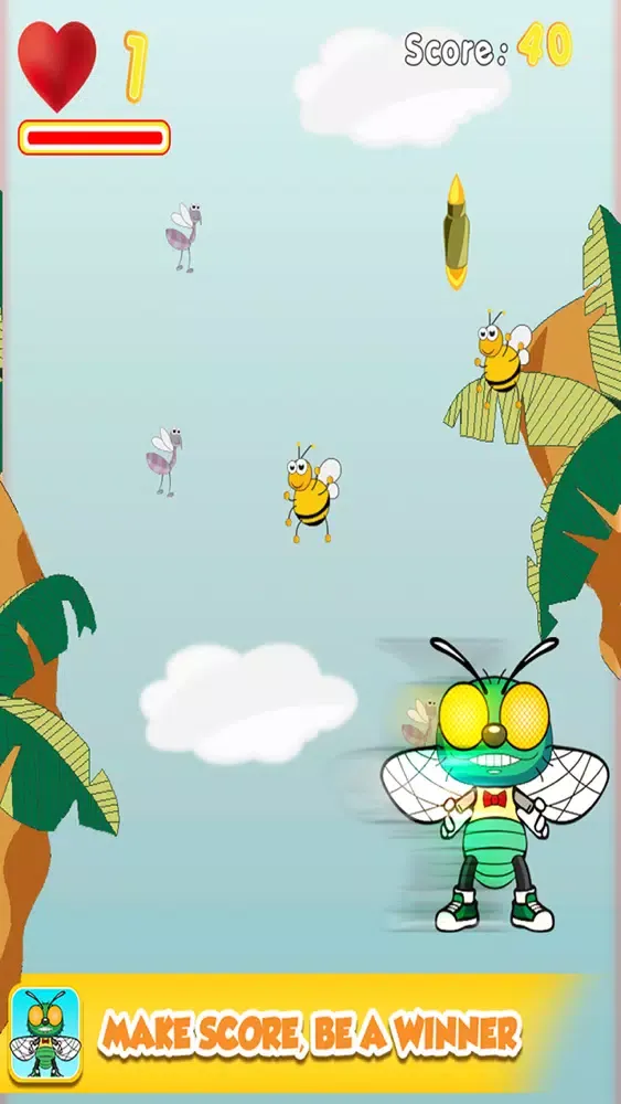 Captures d'écran de صائد الحشرات Bug Eater