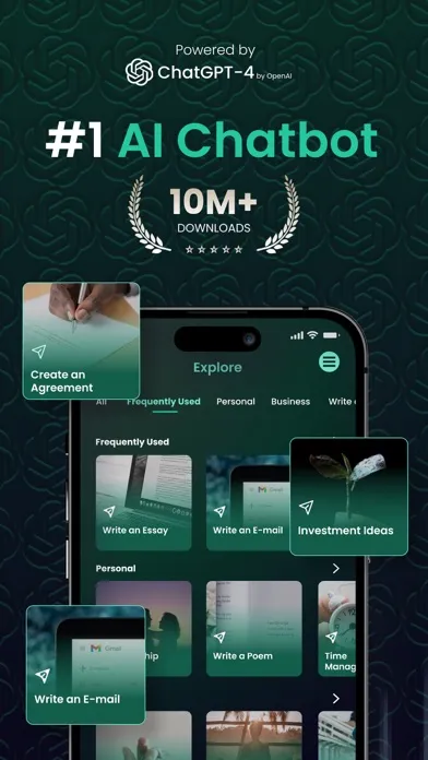 Capturas de pantalla de Gem AI: Ask Chat Bot Assistant