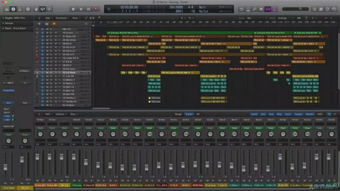 Audio Panning Mistakes Course Screenshots