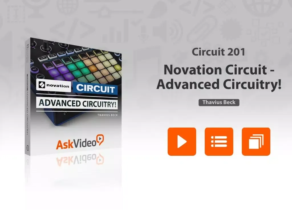 Adv. Course For Novation Circuit iPad  Ekran Görüntüleri